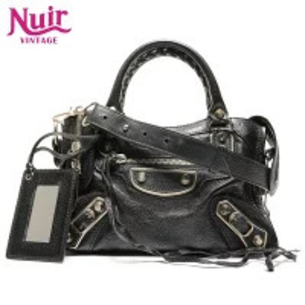 Balenciaga City Handbag Black